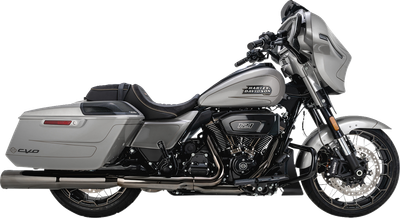 VANCE & HINES Hi-Output Slip-On Mufflers - Dark Chrome - 4-1/2" 16468