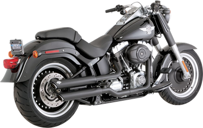 Vance & Hines Twin Slash 3 in. slip-on mufflers 46343 in Black