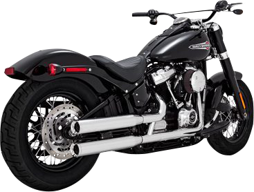 Vance & Hines Eliminator 300 slip-on mufflers 16312 in Chrome, view 4