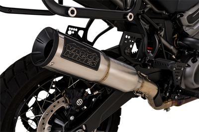 VANCE & HINES Adventure Hi-Output 450 Slip-On Muffler - Stainless Steel 16533