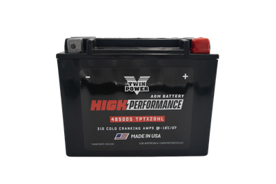 Twin Power YTX-20HL High Performance Battery Replaces H-D 65989-97A Made in USA 310 CCA