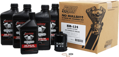 KLOTZ OIL Oil Change Kit - Victory - 20W/40 KH-124