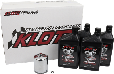 KLOTZ OIL Basic Oil Change Kit - Sportster KH-105