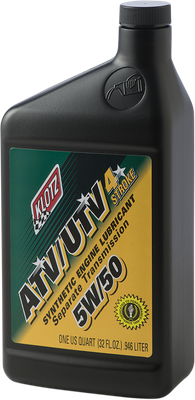 KLOTZ OIL ATV Synthetic 4T Engine Oil - 5W-50 - 1 U.S. quart ATVUTV-550
