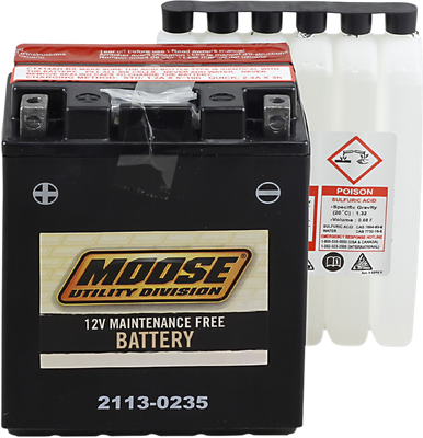 MOOSE OFFROAD AGM Battery - YTX14AH-BS MTX14AH-BS