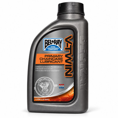 Bel-Ray V-Twin Primary Chaincase Lubricant 1-liter bottle, part 96920-BT1