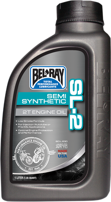BEL-RAY SL-2 Semi-Synthetic 2T Oil - 1L 99460-B1LW