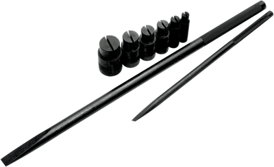 MOTION PRO Wheel Bearing Remover - Split Collet - Metric - 10/12/15/17/20/25 mm - Set 08-0269