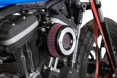S&S CYCLE Air Stinger Stealth Air Cleaner Kit - Black Chrome Ring 170-0724A