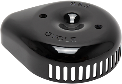 S&S CYCLE Air Cleaner Cover - Slasher - Black 170-0533