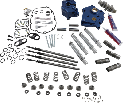 S&S CYCLE Cam Chest Kit - Oil Cooled - Chain Drive - 540 Cam - Chrome Pushrod Tubes - M8 310-1118B