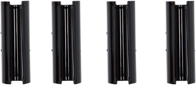 S&S CYCLE Pushrod Cover Keeper Set - Gloss Black - 2.200" - M8 930-0138