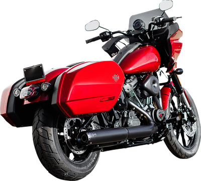 S&S CYCLE Grand National Slip-On Muffler - 50 State - 4" Black - M8 Softail 550-1159