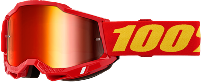 Accuri 2 Goggle Red Mirror Red Lens