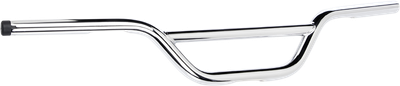 BILTWELL 1" Handlebar w/ TBW Plugs - Moto - Chrome 6016-1057
