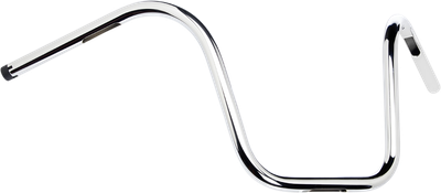 BILTWELL 1" Handlebar w/ TBW Plugs - Ape Hanger - Chrome 6004-1057