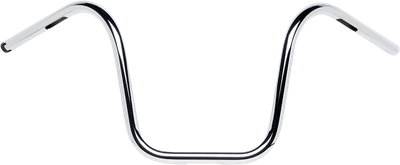 BILTWELL 1" Handlebar w/ TBW Plugs - Ape Hanger - Chrome 6004-1057