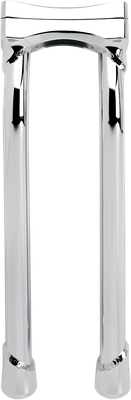 BILTWELL Murdock O/S Risers - Pullback - 14" - Chrome 6414-105-14