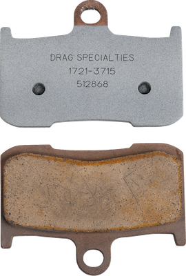 DRAG SPECIALTIES Sintered Brake Pads HDP922