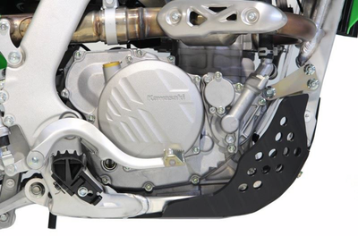 AXP RACING Skid Plate - Black - Kawasaki - KX '21-'24 AX1579