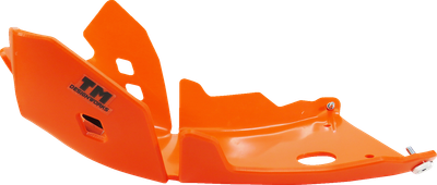 T.M. DESIGNWORKS Skid Plate - Orange - Gas Gas | Husqvarna | KTM KTMC-258-OR