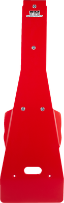 T.M. DESIGNWORKS Skid Plate - Red - Honda - TRX 450 HOFP-E451-RD