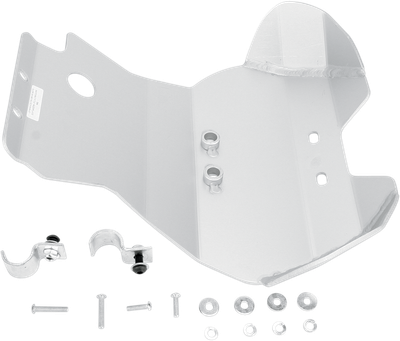MOOSE OFFROAD Skid Plate - Silver - Kawasaki - KLX '94-'25 266