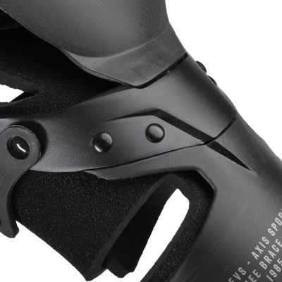 Axis Sport Knee Brace Pair Black/Black/Grey Sm