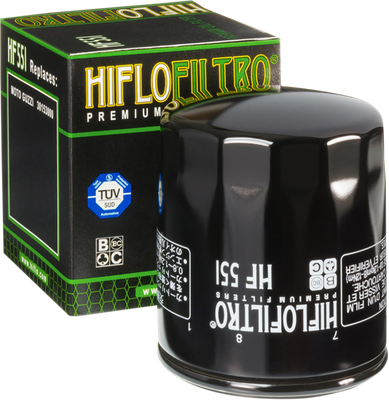 HIFLOFILTRO Oil Filter - Moto Guzzi HF551