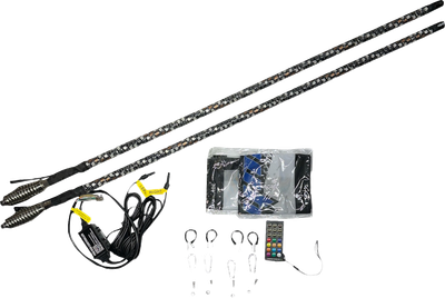 WHIPITLIGHTRODS SOL 5' Whip Light Rod - Bluetooth® - RGB SB-RGBBTR-151-V2