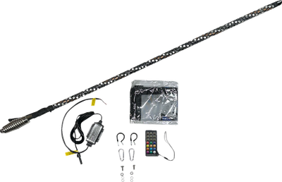 WHIPITLIGHTRODS SOL 5' Whip Light Rod - Bluetooth® - RGB SB-RGBBTR-151-V2