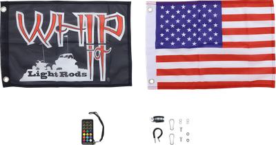 WHIPITLIGHTRODS 5' Light Rod - Bluetooth® - RGB - Magnetic Base MAG-CHSBTR-151