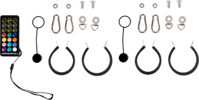 MOOSE OFFROAD Quick Release Whip - 3' - Pair PQR-CHSBTR1.8-132-PU