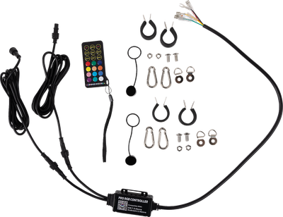 MOOSE OFFROAD Quick Disconnect Whip Light - 2' QD-COBBTR-122-PU