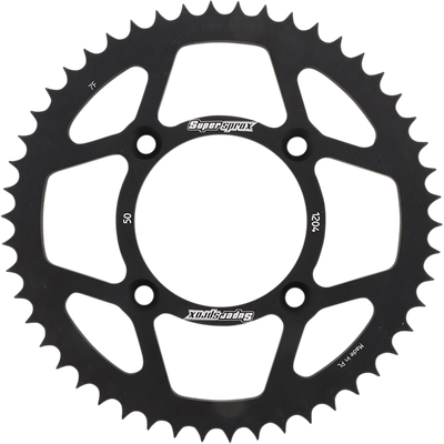 SUPERSPROX Rear Sprocket - Black - Honda - 50 Tooth RAL-1204-50-BLK