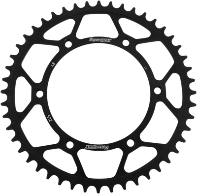 SUPERSPROX Steel Rear Sprocket - 48 Tooth - Yamaha RFE-245-48-BLK