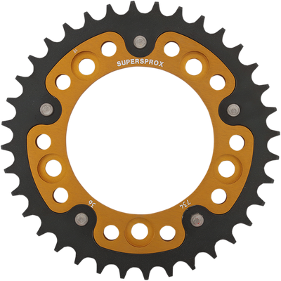SUPERSPROX Stealth Rear Sprocket - 36 Tooth - Gold - Ducati RST-744-36-GLD