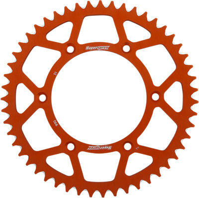 SUPERSPROX Rear Sprocket - Orange - KTM/Husqvarna/Husaberg - 51 Tooth RAL-990-51-ORG