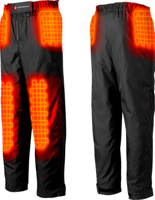 GERBING HEATED CLOTHING 12V Motorcycle Heated Pant Liner - Black - Large G1215MPNT40100110976