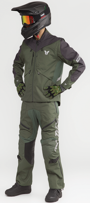 THOR Terrain Over-the-Boot Pants - Army/Charcoal - US 32 2901-12151