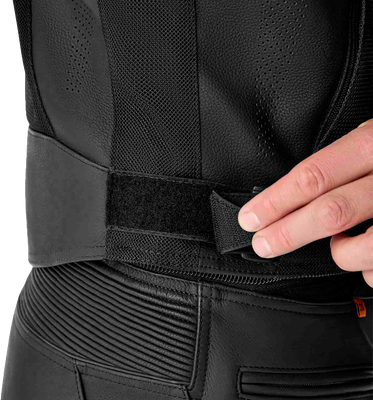S1 D3o Mesh Leather Jacket Black Md