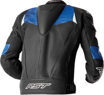 Tractech Evo D3o Jacket Blk/Blue Leather Sm