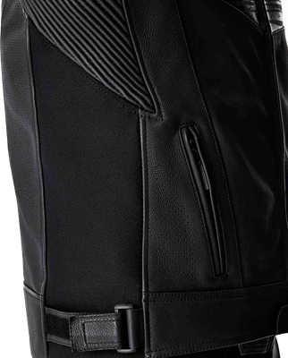 Tractech Evo D3o Jacket Blk/Whi Leather 3x