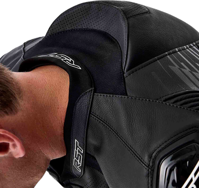 Tractech Evo D3o Jacket Blk/Whi Leather 2x