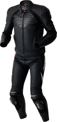 Tractech Evo D3o Jacket Black Leather 3x