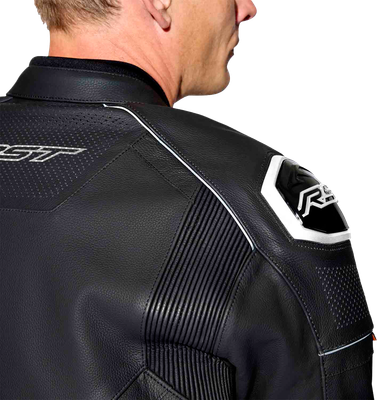 S1 D3o Leather Jacket Blk/Whi 5x