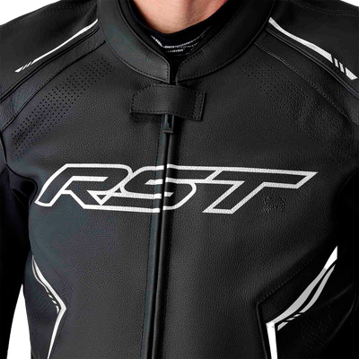 S1 D3o Leather Jacket Blk/Whi 2x