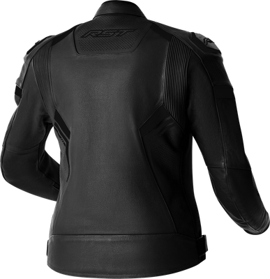 Womens S1 D3o Leather Jacket Black/Black 2xl