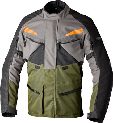 Maverick Evo Ce Jacket Khaki/Grey/Orange Textile Md