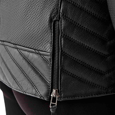 Womens Roadster Air D3o Jacket Black Leather 3xl